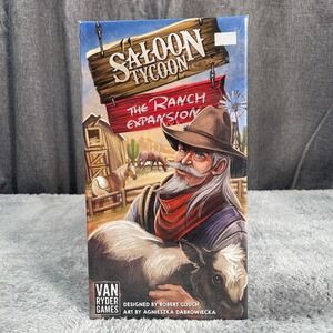 Van Ryder Saloon Tycoon Saloon Tycoon The Ranch Expansion Box SW NEW SEALED